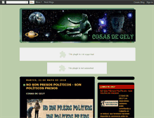 Tablet Screenshot of cosasdegely.blogspot.com