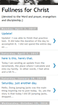 Mobile Screenshot of fullnessforchrist.blogspot.com
