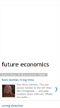 Mobile Screenshot of futureeconomies.blogspot.com