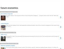 Tablet Screenshot of futureeconomies.blogspot.com