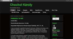 Desktop Screenshot of chocholkaroly.blogspot.com