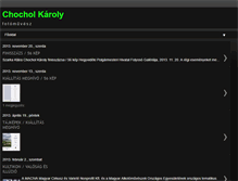 Tablet Screenshot of chocholkaroly.blogspot.com