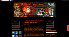 Desktop Screenshot of dagamersite.blogspot.com