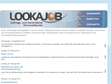 Tablet Screenshot of lookajob-dach.blogspot.com