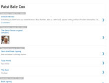 Tablet Screenshot of patsibalecox.blogspot.com