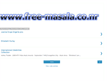 Tablet Screenshot of free-masala.blogspot.com