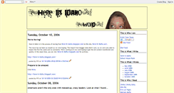 Desktop Screenshot of here-in-idaho.blogspot.com