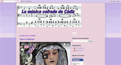 Desktop Screenshot of cadizmusicacofrade.blogspot.com