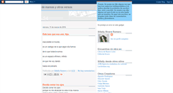 Desktop Screenshot of demareasyotrosversos.blogspot.com