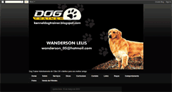 Desktop Screenshot of kenneldogtrainer.blogspot.com