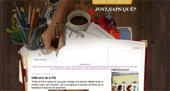 Desktop Screenshot of jovi-saps-que.blogspot.com