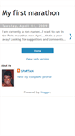 Mobile Screenshot of myfirstmarathon-paris.blogspot.com