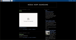 Desktop Screenshot of kedaikopibandung.blogspot.com