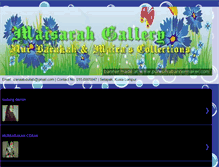 Tablet Screenshot of maisarah-gallery.blogspot.com