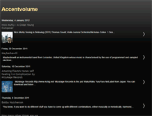 Tablet Screenshot of accentvolume.blogspot.com