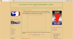 Desktop Screenshot of elysian371st.blogspot.com