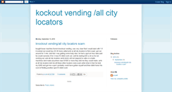 Desktop Screenshot of kockoutvendingallcitylocators.blogspot.com