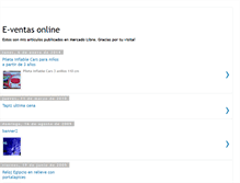 Tablet Screenshot of e-ventas-online.blogspot.com