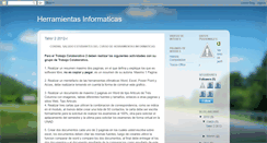 Desktop Screenshot of herramientas-informatica.blogspot.com