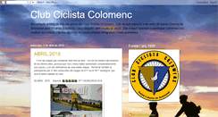 Desktop Screenshot of cccolomenc.blogspot.com