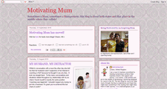 Desktop Screenshot of motivatingmum.blogspot.com