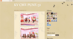 Desktop Screenshot of kvcmepune31.blogspot.com