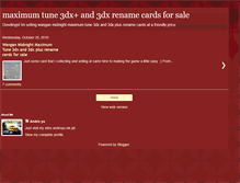 Tablet Screenshot of maximumtunecardsphilippines.blogspot.com