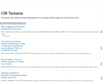 Tablet Screenshot of csrtanzania.blogspot.com