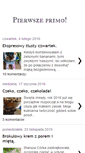 Mobile Screenshot of pierwszeprimo.blogspot.com
