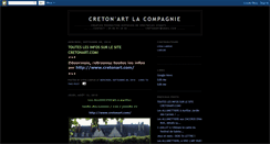 Desktop Screenshot of cretonart-la-compagnie.blogspot.com