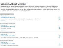 Tablet Screenshot of antiquelights.blogspot.com