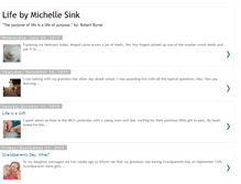 Tablet Screenshot of michellesink.blogspot.com