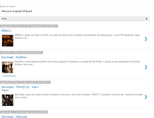 Tablet Screenshot of bandsofbrazil.blogspot.com