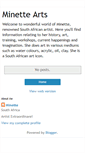 Mobile Screenshot of minettearts.blogspot.com