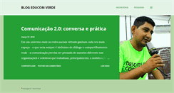 Desktop Screenshot of educomverde.blogspot.com