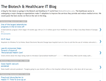 Tablet Screenshot of biohealthmatics.blogspot.com