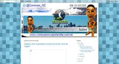 Desktop Screenshot of conexaonovazelandia.blogspot.com