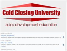 Tablet Screenshot of coldclosing.blogspot.com