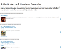 Tablet Screenshot of mariandrezzahavaianasdecoradas.blogspot.com