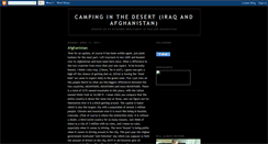 Desktop Screenshot of campsomewhereiniraq.blogspot.com