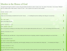 Tablet Screenshot of maidenhouseofgod.blogspot.com