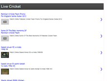 Tablet Screenshot of live-cric-online.blogspot.com