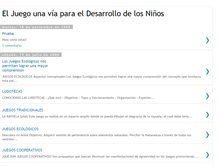 Tablet Screenshot of eljuegoseccion038.blogspot.com