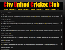 Tablet Screenshot of cityunitedcricket.blogspot.com