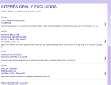 Tablet Screenshot of excluidos2.blogspot.com