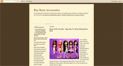 Desktop Screenshot of buy-bratz-accessories.blogspot.com