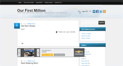 Desktop Screenshot of ourfirstmillion.blogspot.com