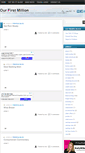 Mobile Screenshot of ourfirstmillion.blogspot.com