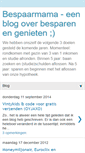 Mobile Screenshot of bespaarmama.blogspot.com