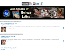 Tablet Screenshot of latincanadatvbellezalatina.blogspot.com